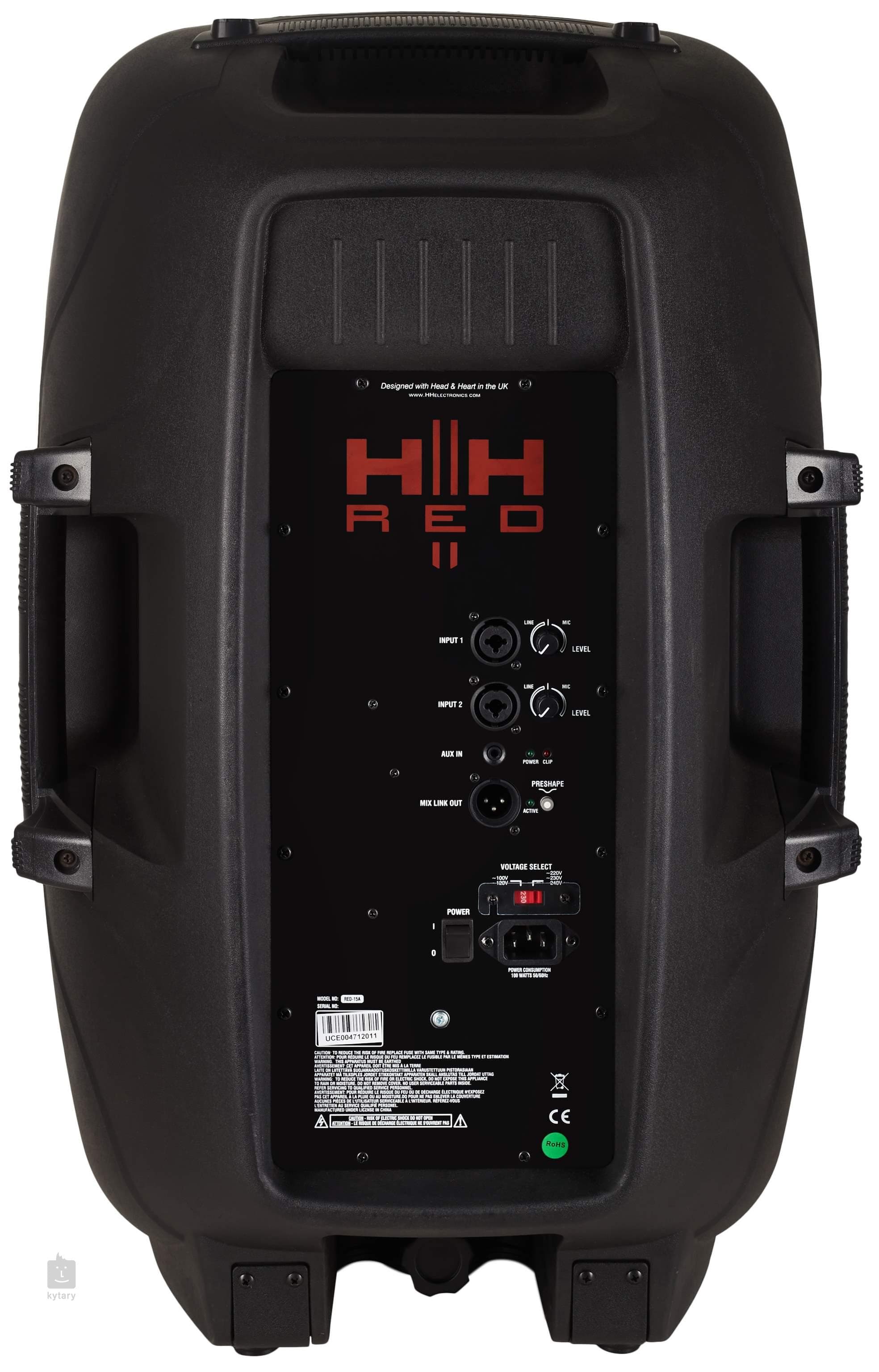 Cabina Laney Hh Red-15A 400W Activa 5