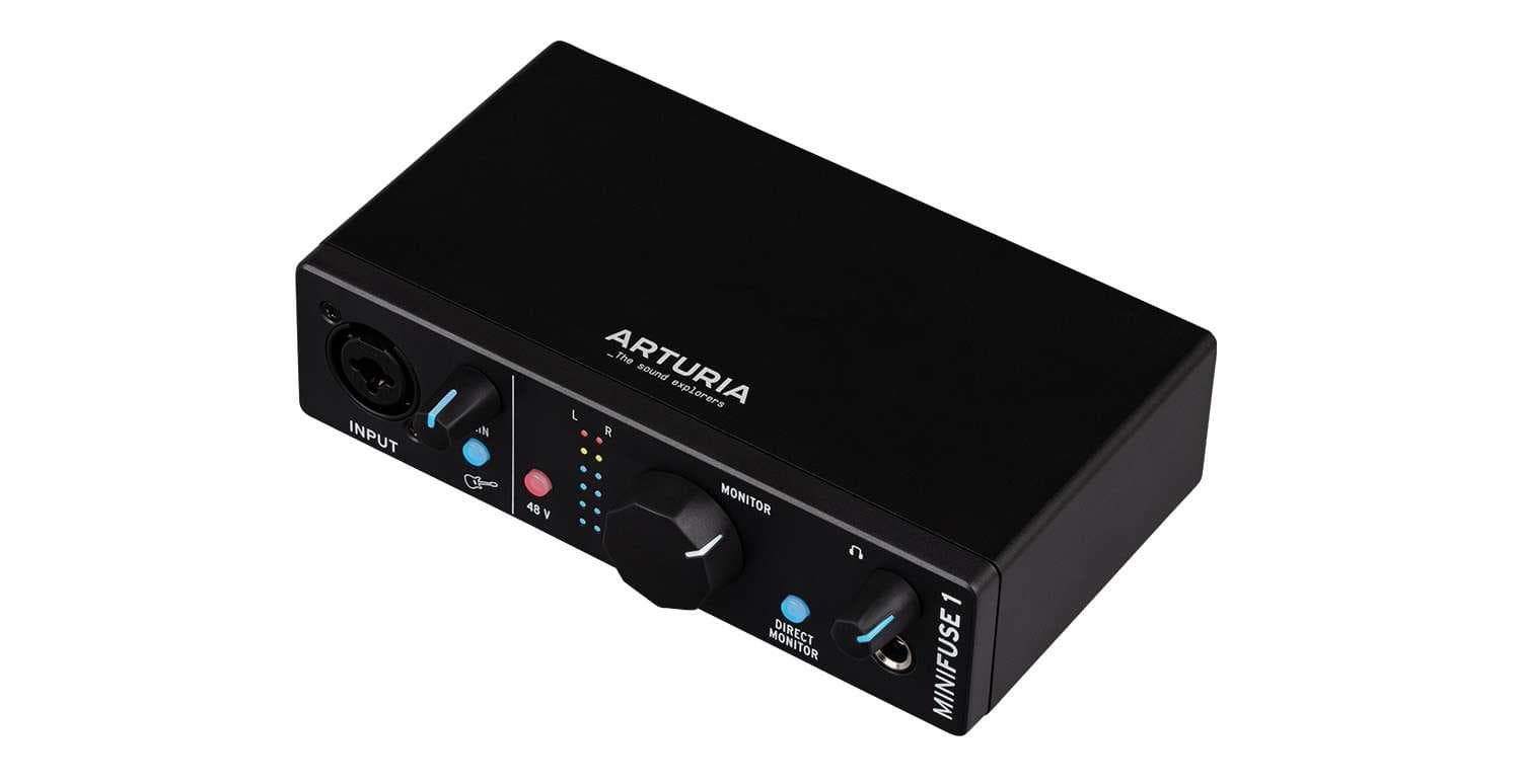 Interfaz Arturia Minifuse 1 Negra 800101 2