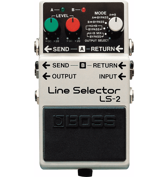 Pedal Boss Guitarra Electrica Ls-2 Line Selector