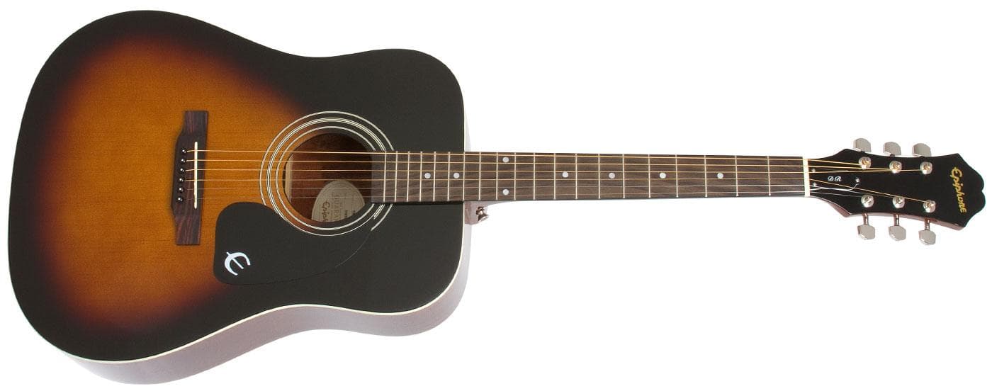 Guitarra Acustica Epiphone Ea10vsch1 Dr-100 Vint. Sunburst Ch Hdwe 3