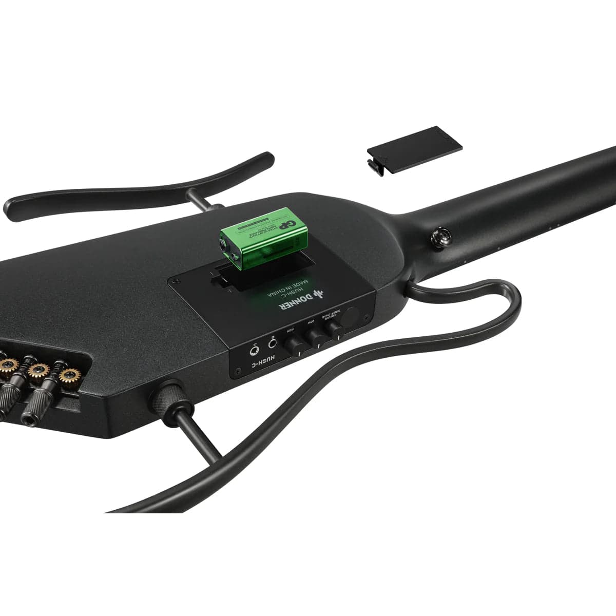 Guitarra Electroacustica Donner Ec7252 Hush-C Black 4