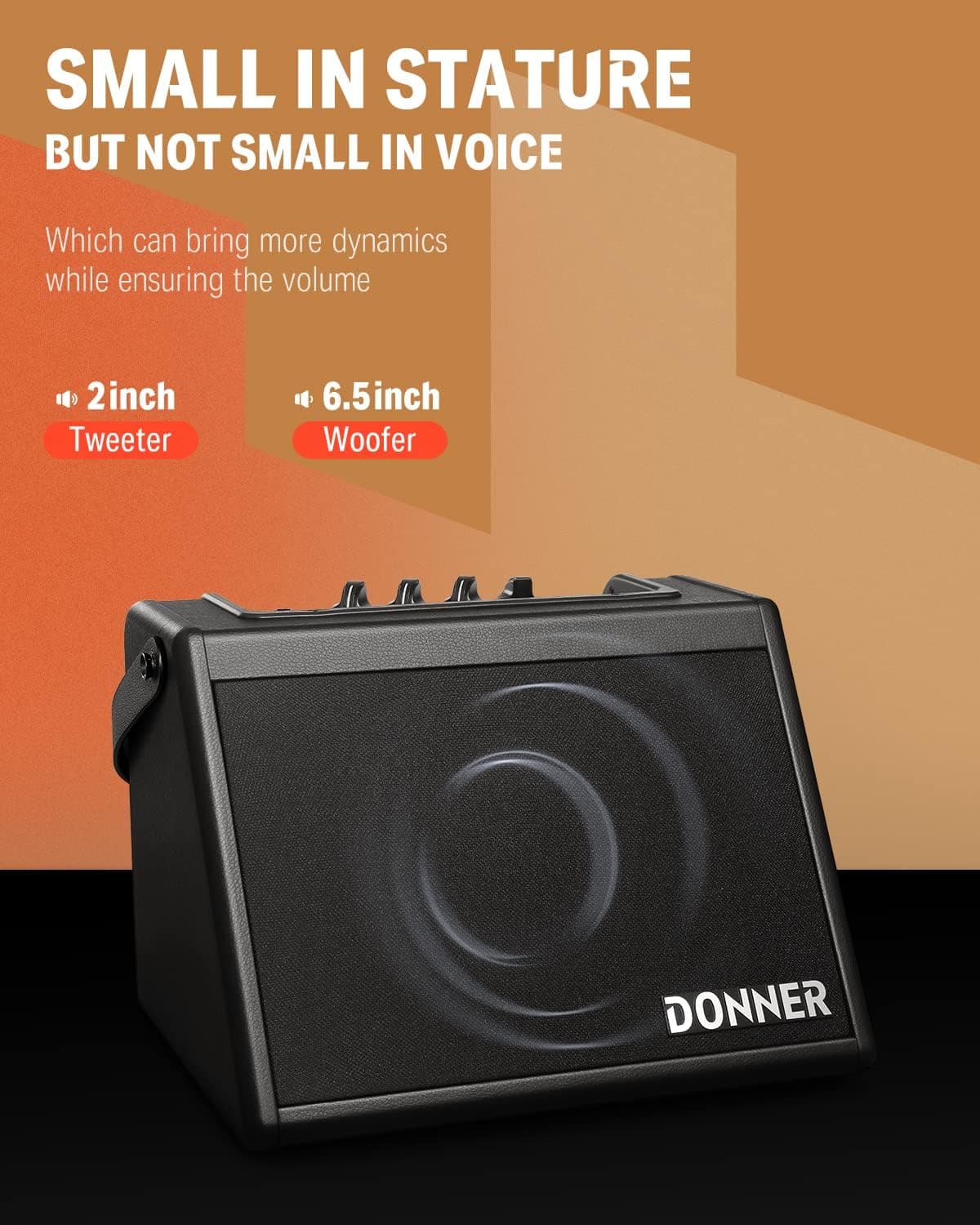 Amplificador Donner Ec1732 Dda-20 Para Bateria Electronica 4