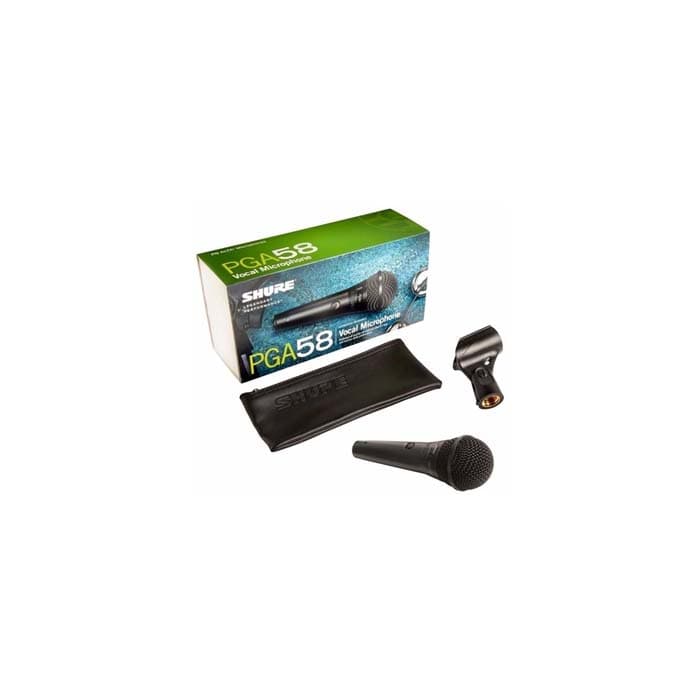 MIC VOCAL SHURE PGA58-LC DINÁMICO CARDIOIDE 2