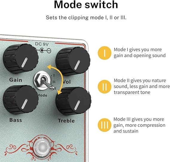 Pedal Donner Ec1329 Dumbal Drive Overdrive 3