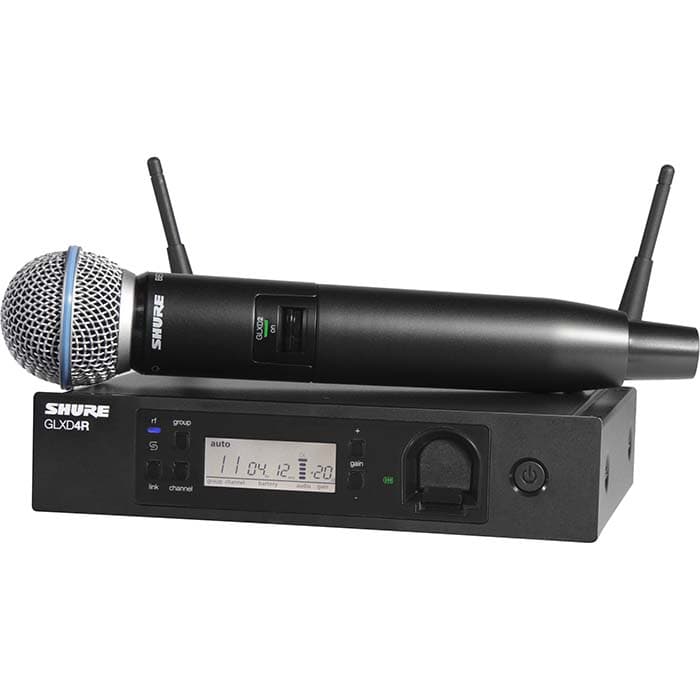 MIC INALÁMBRICO DIGITAL SHURE GLXD24R/B58