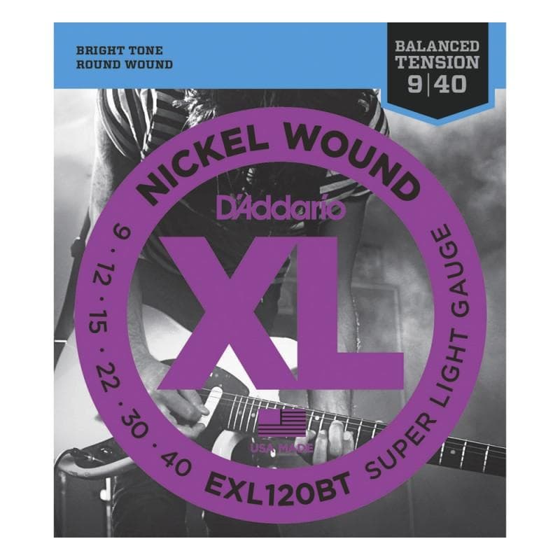Encordado D Addario Guitarra Electrica Exl120bt Balanceado