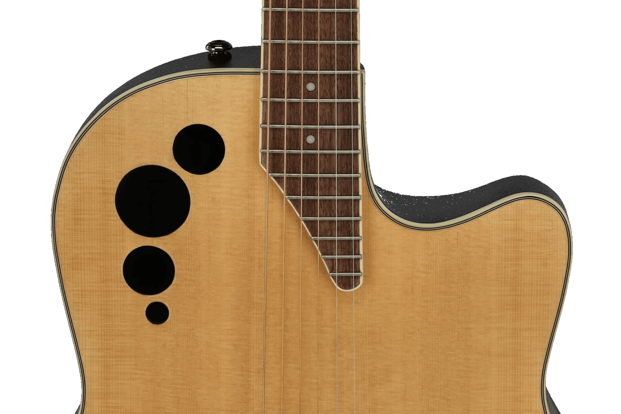 Guitarra Electroacustica Ovation Applause Ap521200 Ae44-4S Natural Satin 7