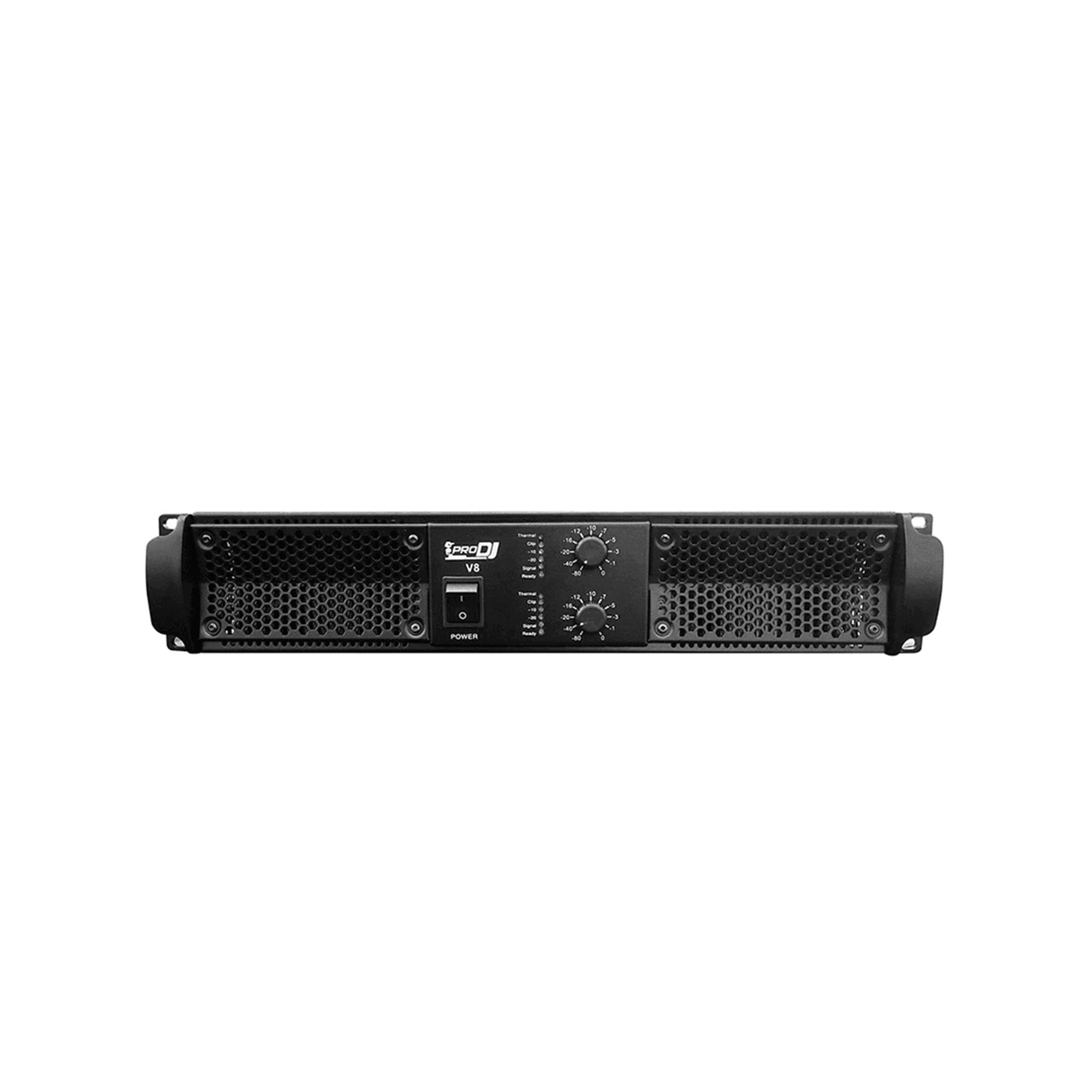 Amplificador V8 PRO DJ potencia