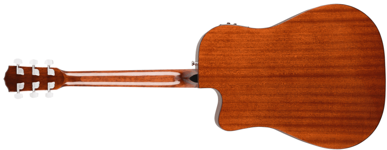 Guitarra Electroacustica Fender CD-140SCE Dreadnought, Walnut Fingerboard, All-Mahogany w/Case 0970213322 6