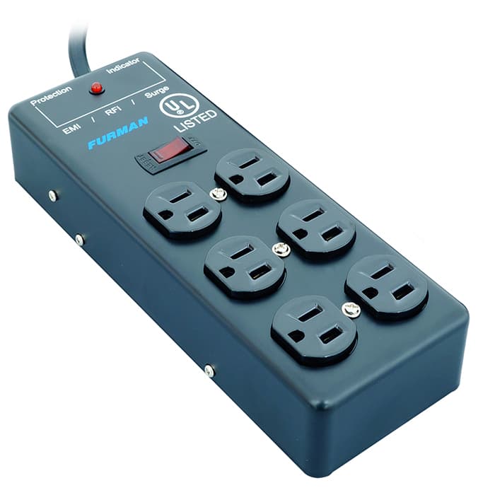 MULTITOMA FURMAN SS-6B METÁLICA 15A 2