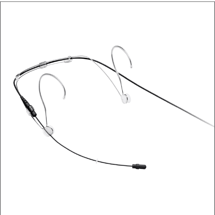 MIC DIADEMA DURAPLEX SHURE DH5T/O-MTQG NEGRO 2