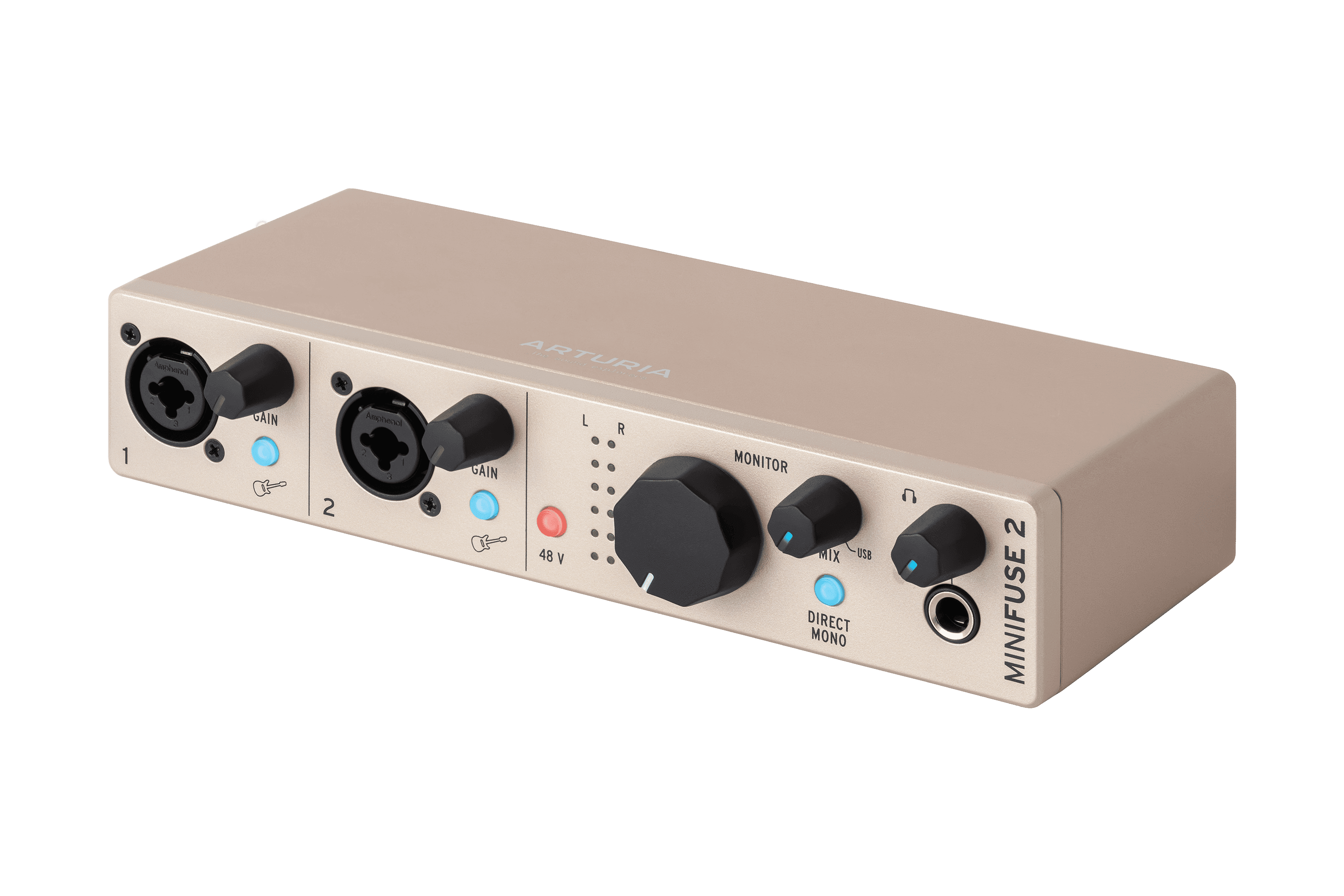 Interface Arturia Minifuse 2 800122 Champagne 2