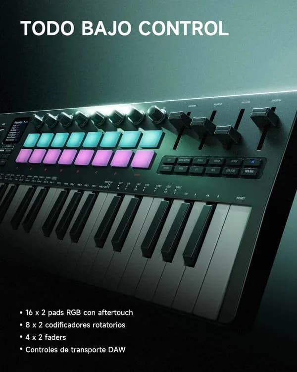 Controlador Donner EC7177 Starrykey-37 7