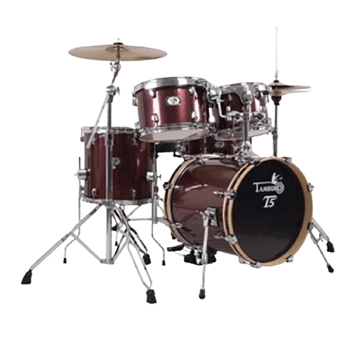 BATERIA TAMBURO TB T5S16RSSK COLOR ROJO