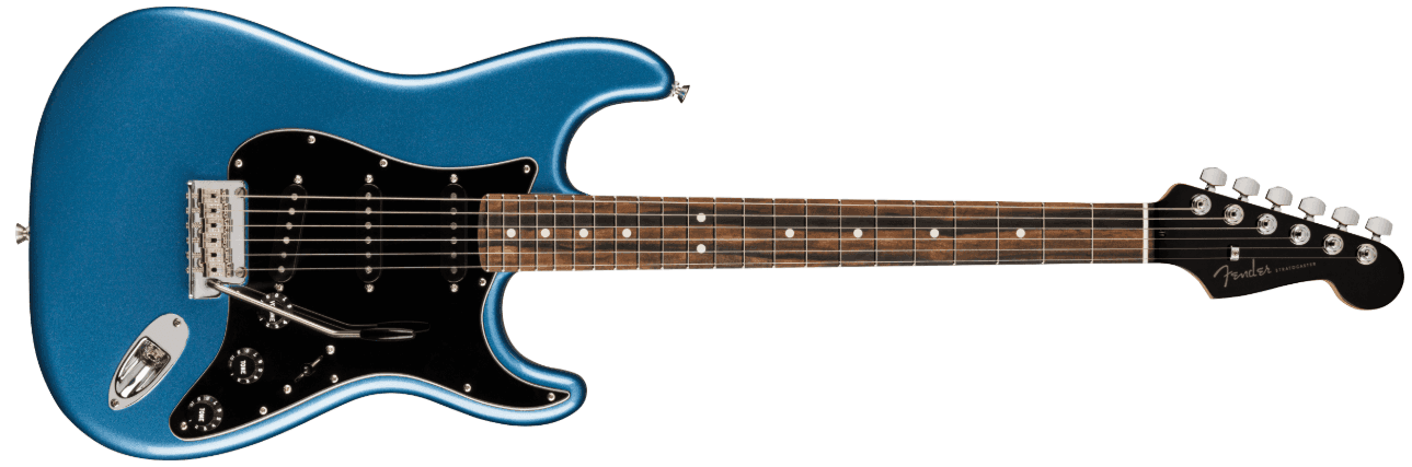 Guitarra Electrica Fender American Professional Stratocaster, Ebony Fingerboard, Lake Placid Blue Limited Edition 0113091702