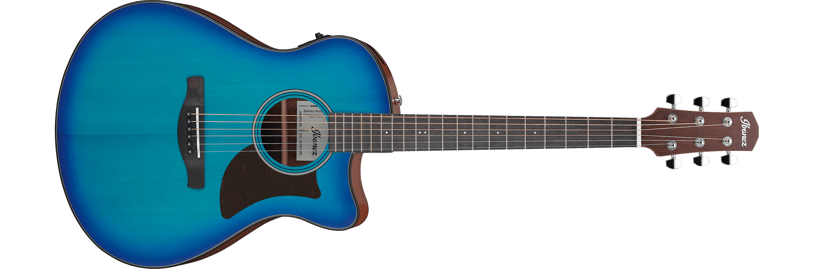 Guitarra Electroacustica Ibanez AAM50CE-SBO