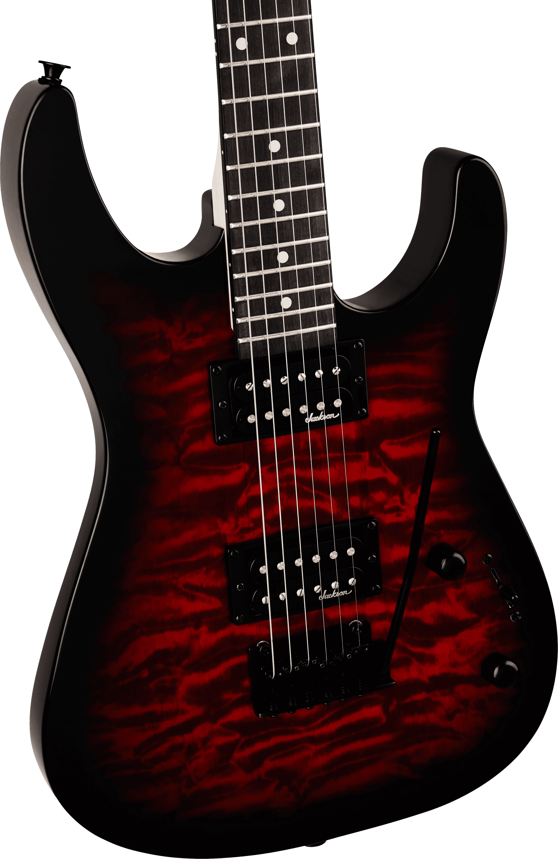 Guitarra Electrica Jackson Dinky  Js11Q Dk, Ah Fb, 22 Fr, Tr Rd 2910121546 3