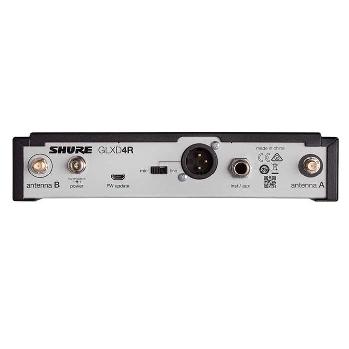 RECEPTOR INALÁMBRICO SHURE GLXD4R RACKEABLE 2