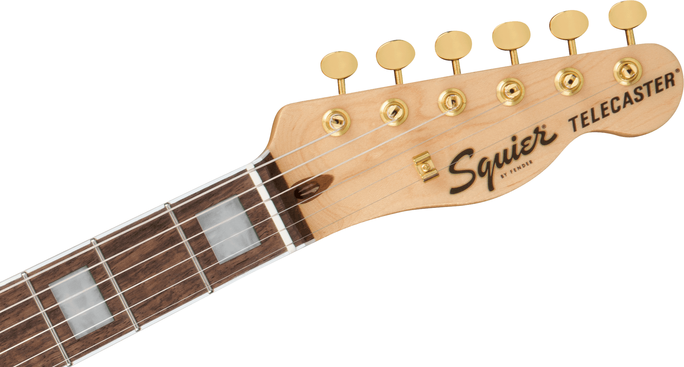 Guitarra Electrica Fender Squier 40th Anniversary Telecaster®, Gold Edition, diapasón de laurel, golpeador anodizado dorado, negro 0379400506 6