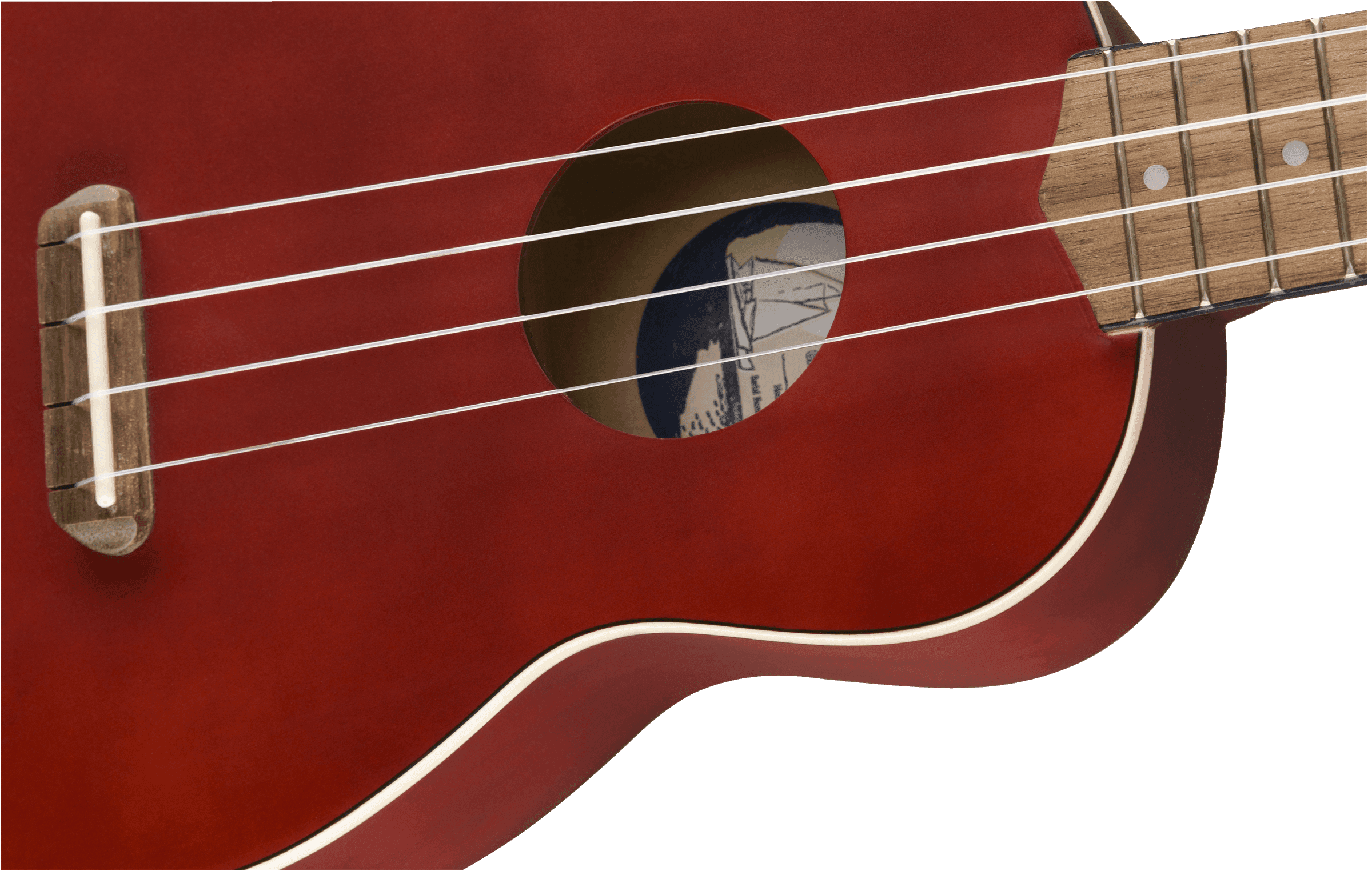 Ukulele Fender Venice Soprano Cherry 0971610590 5