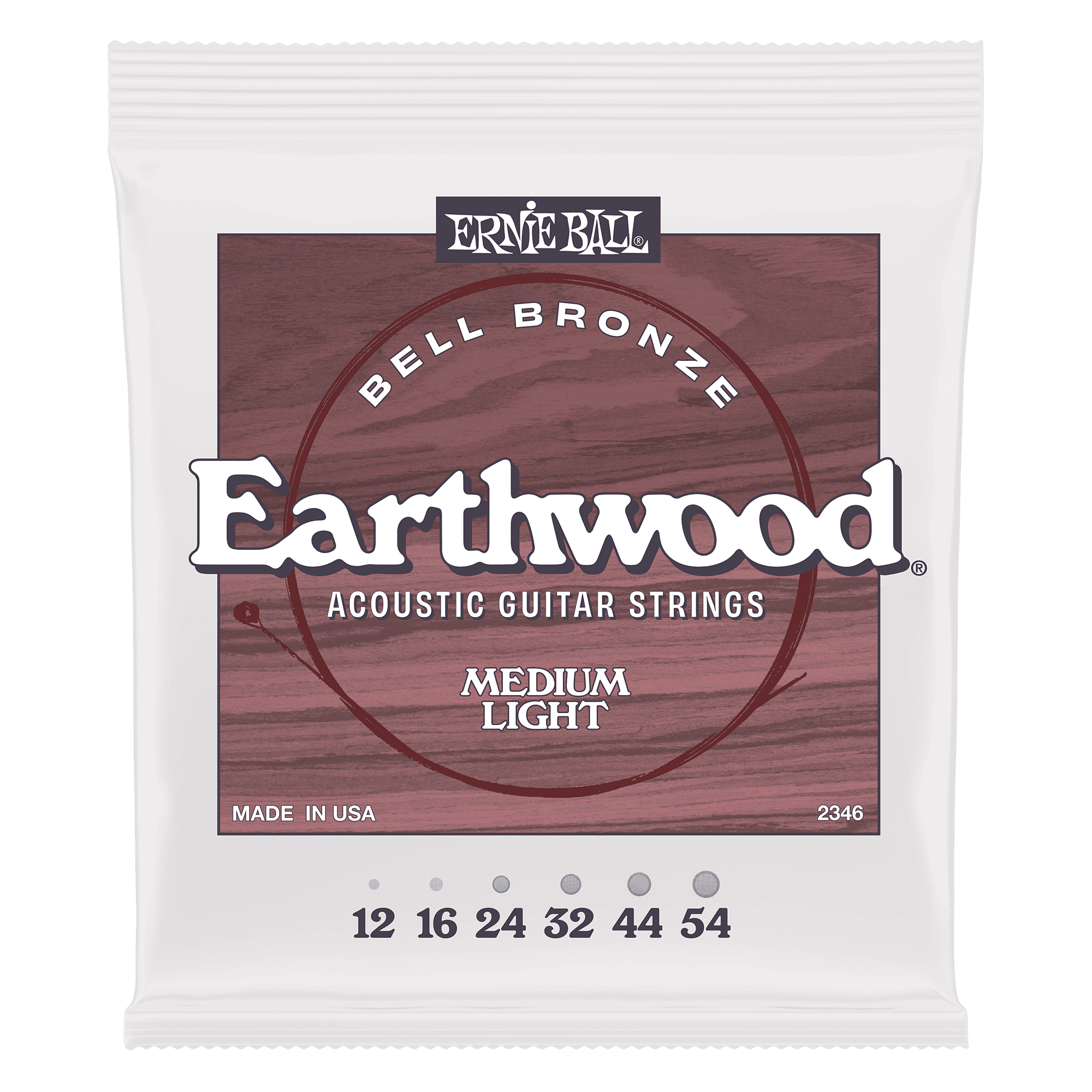 Encordado Ernie Ball Guitarra Acustica 2346 12-54