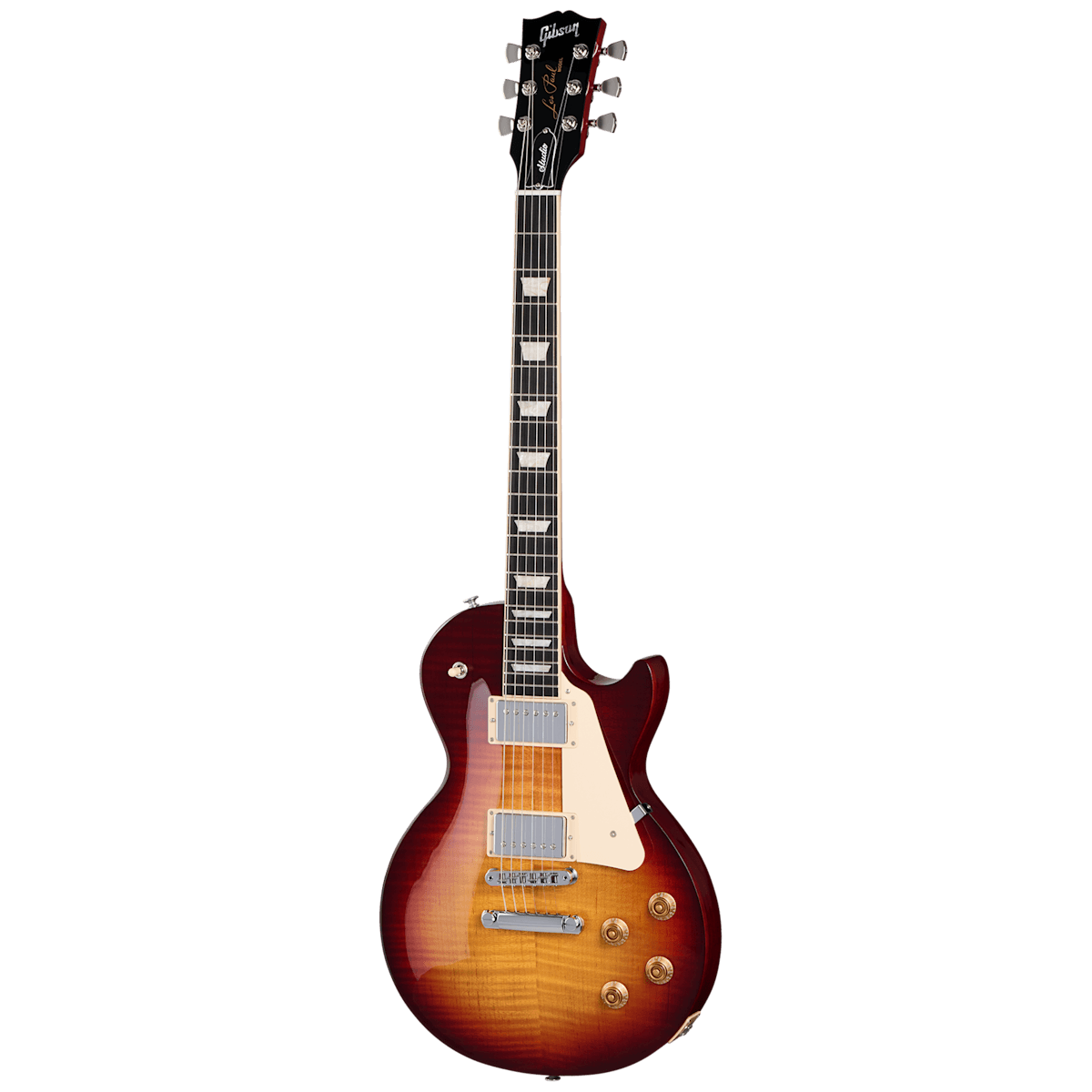 Guitarra Electrica Gibson Lp Studio Lpstaa01b8ch1 Bourbon Burst Estuche