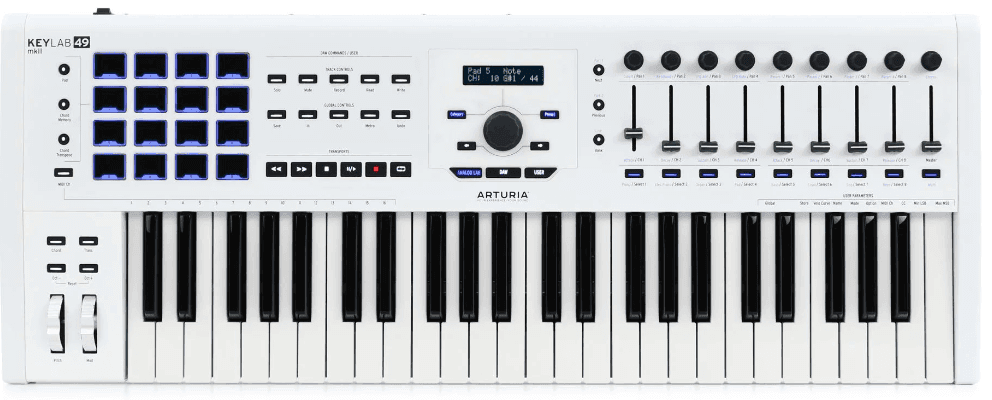Controlador Arturia Keylab Mk2 49 Blanco 230622