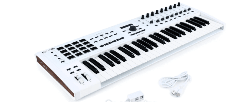 Controlador Arturia Keylab Mk2 49 Blanco 230622 3