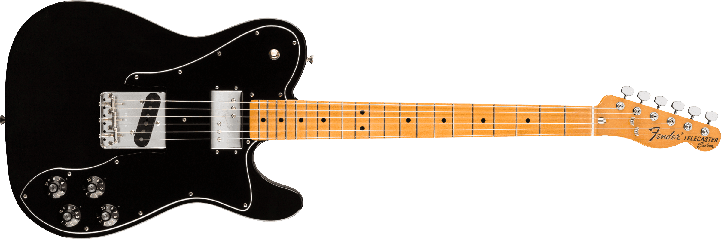 Guitarra Electrica Fender Vintera® '70s Telecaster® Custom, Maple Fingerboard, Black 0149722306