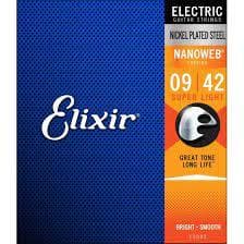 Encordado Elixir Nanoweb Guitarra Electrica 12002 09 42
