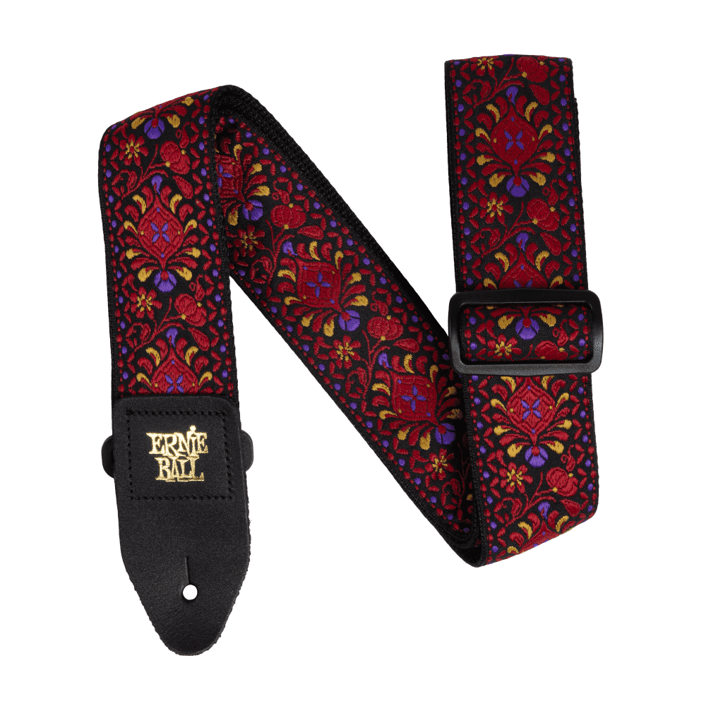 Correa Ernie Ball Guitarra Y Bajo P05369 Crimson Royal