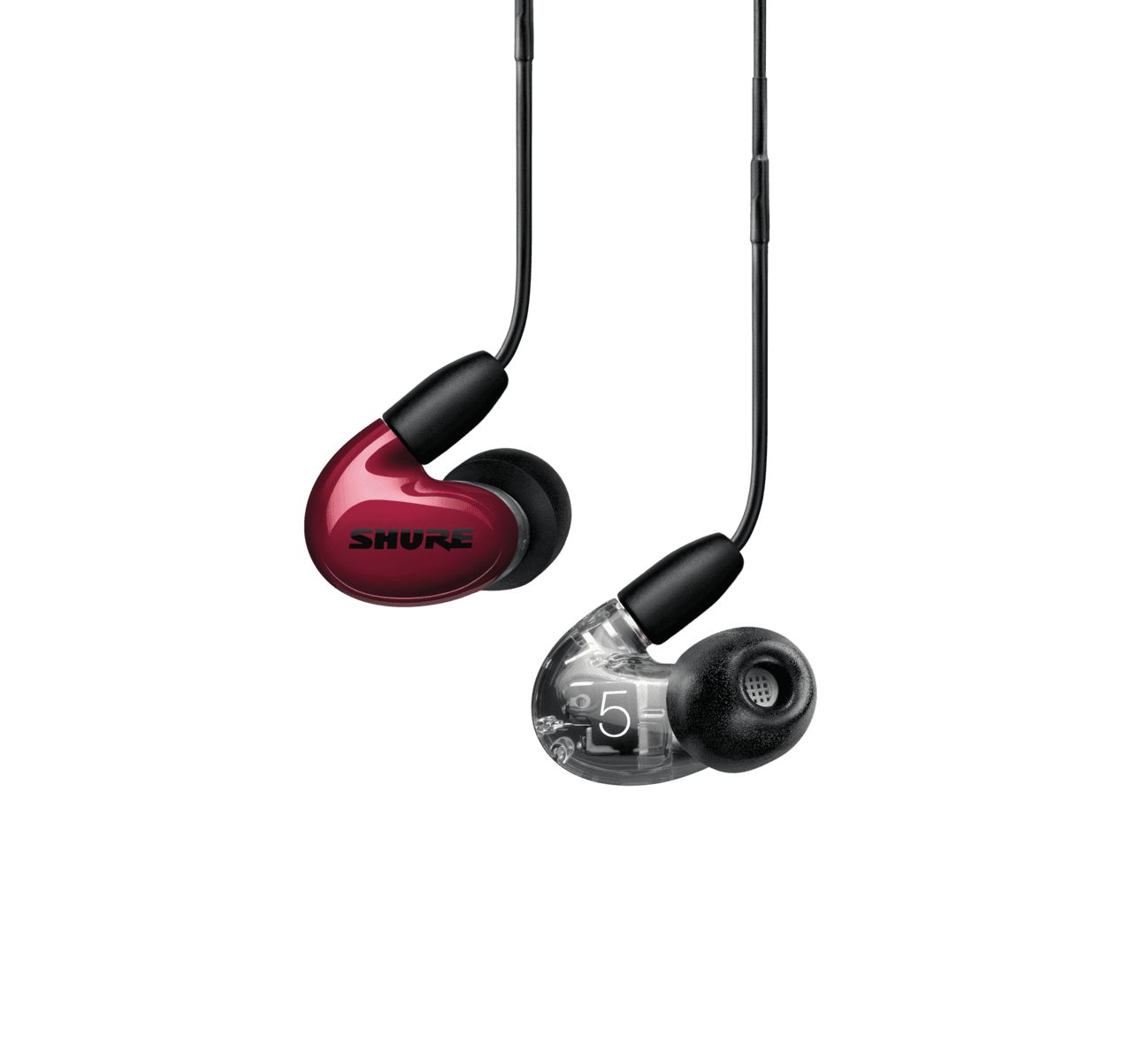 AUDÍFONO AONIC 5 SHURE ROJO SE53BARD+UNI