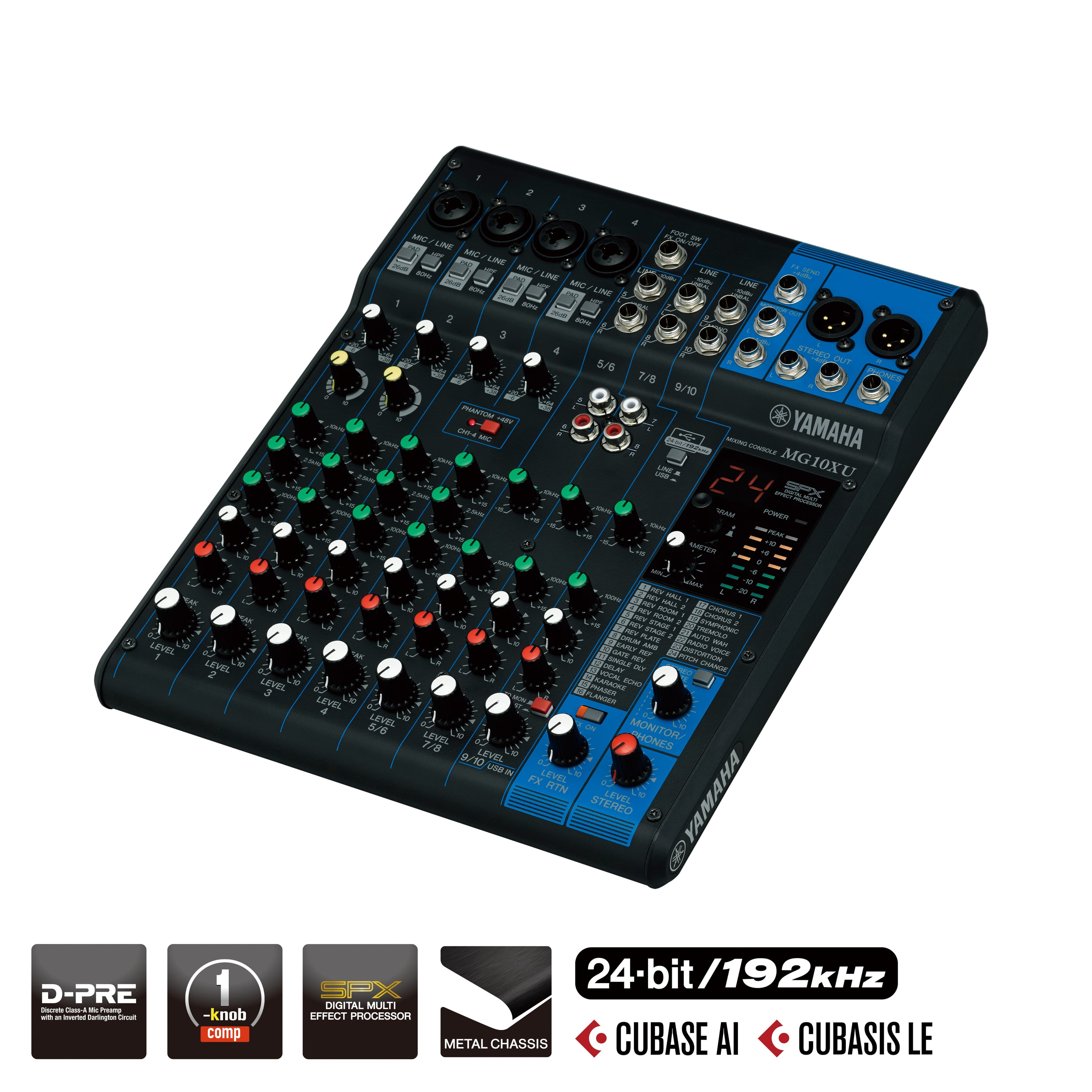 MEZCLADORA YAMAHA ANÁLOGA MG10XU