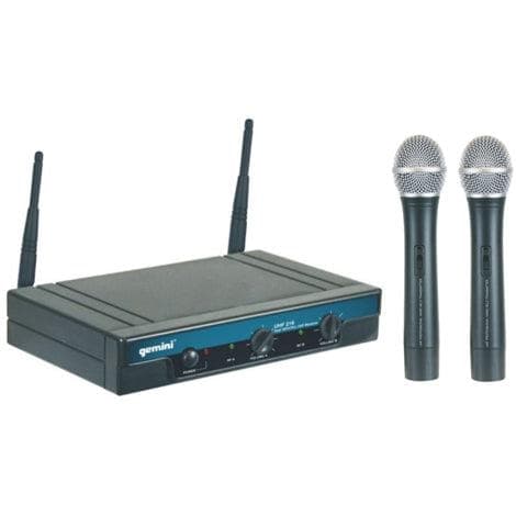 Microfono Gemini Uhf-216M Inalambrico
