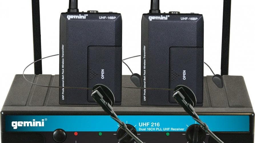 Microfono Gemini Uhf-216M Inalambrico 3