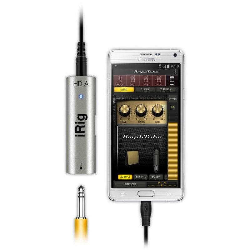 Interfaz Ik Irig Hd-A Guitarra