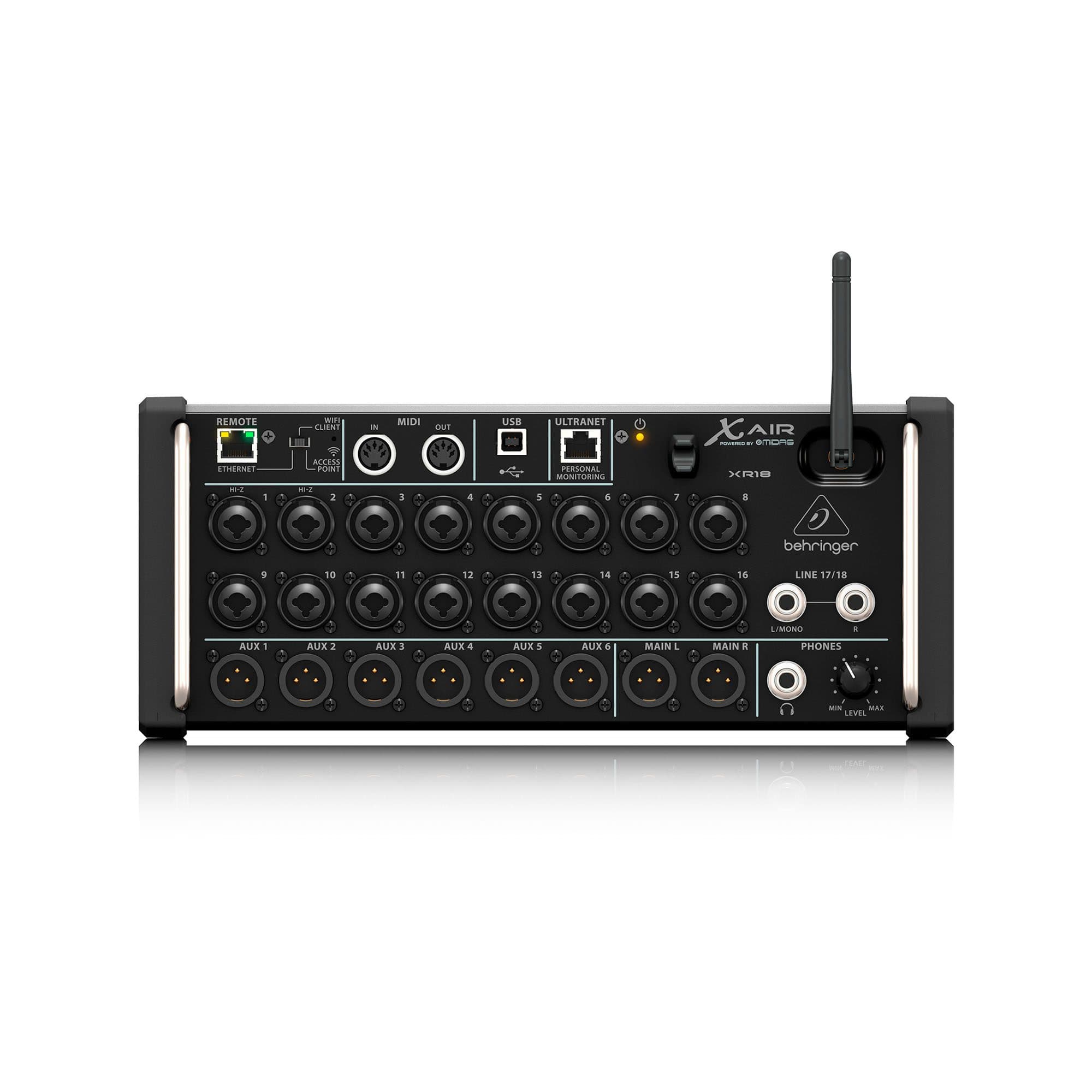 Mezclador XR18 BEHRINGER digital 18 canales