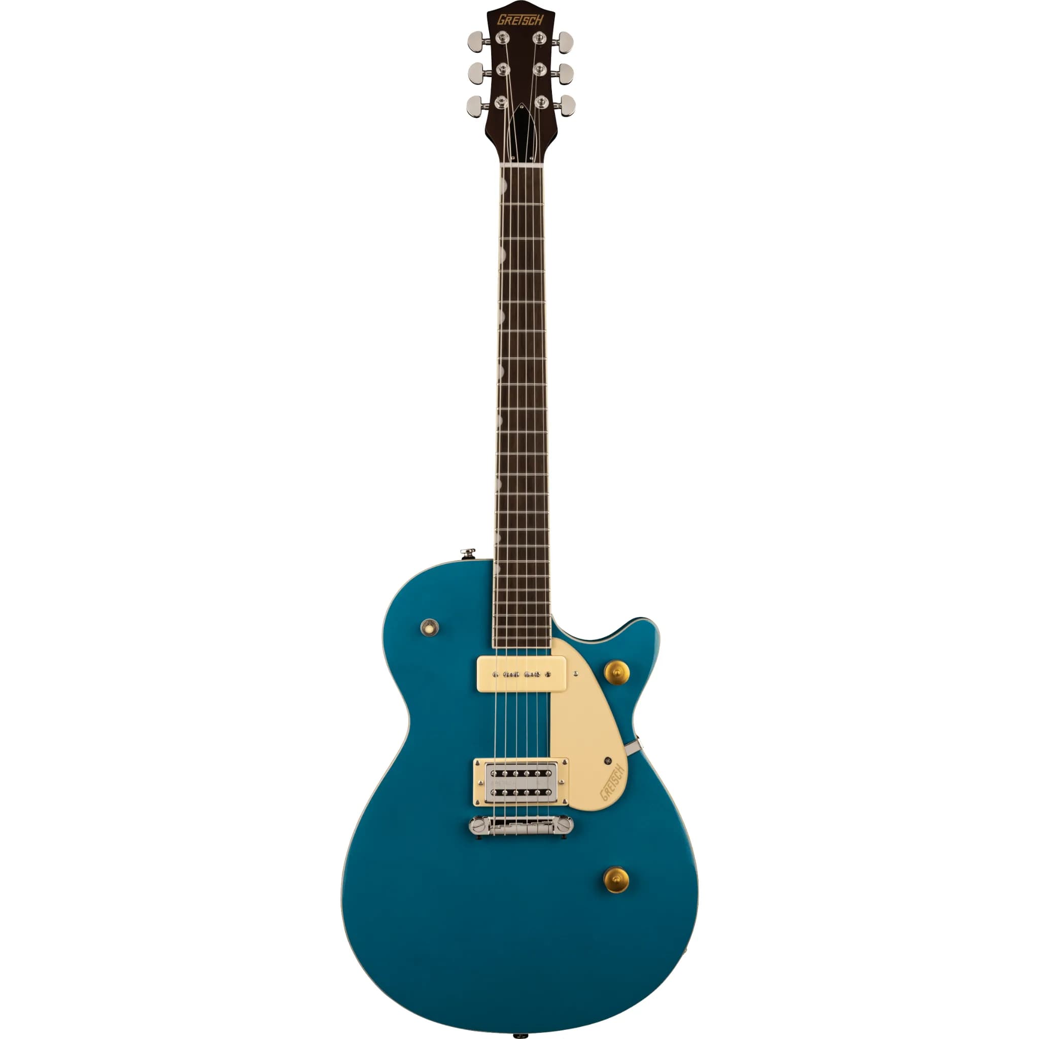 GUITARRA ELECTRICA GRETSCH G2215 JR JET AZUL LAUREL P90 A MOD2806700508 2