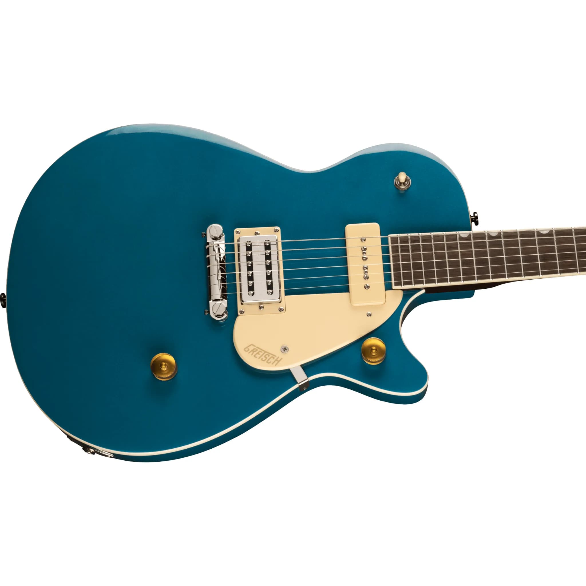 GUITARRA ELECTRICA GRETSCH G2215 JR JET AZUL LAUREL P90 A MOD2806700508 4