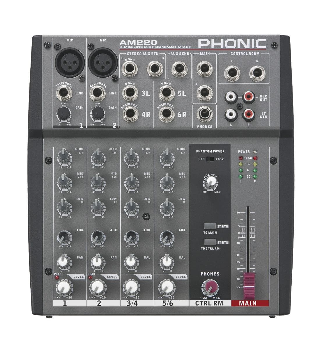Consola Phonic Am-220 3
