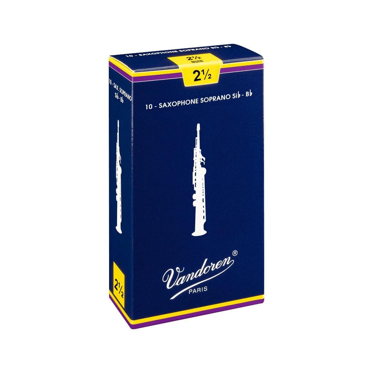 Caña Vandoren Para Saxo Soprano Sr2025 Bb N 2.5