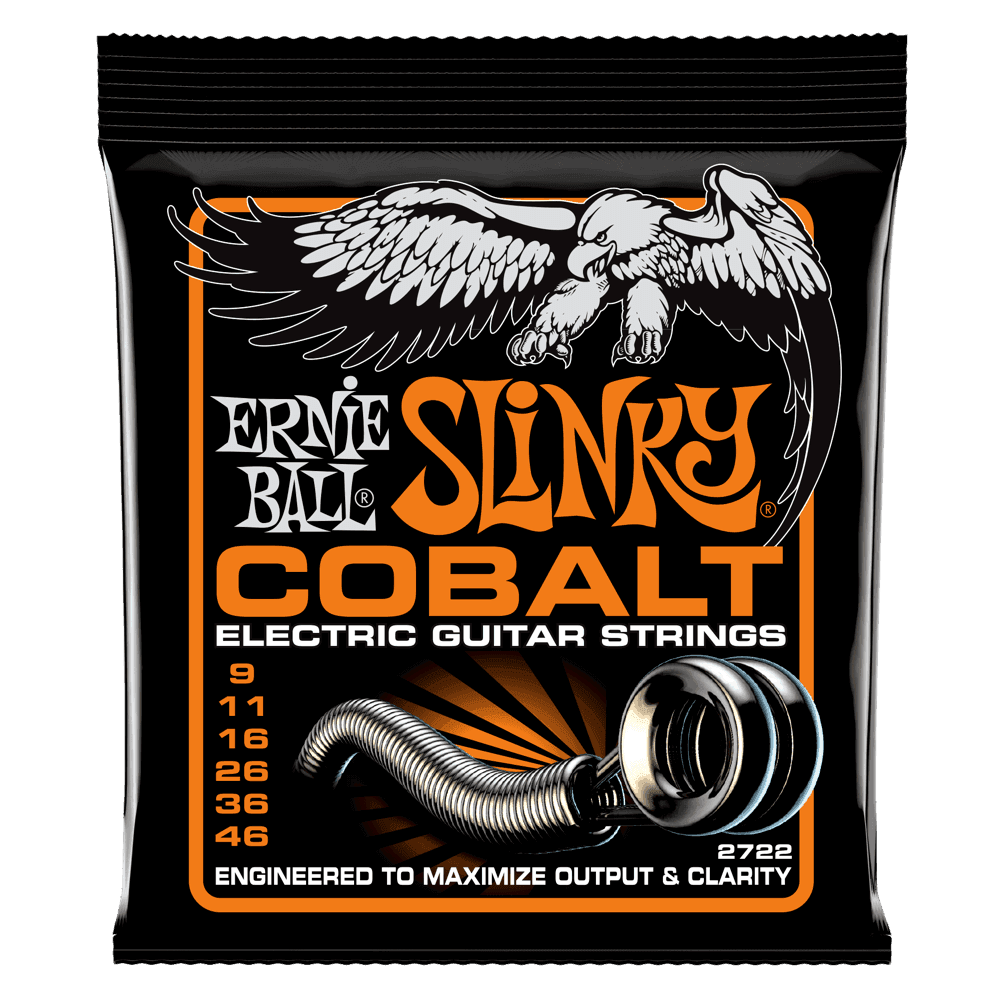 Encordado Ernie Ball Guitarra Electrica 2722 9-46 Cobalt