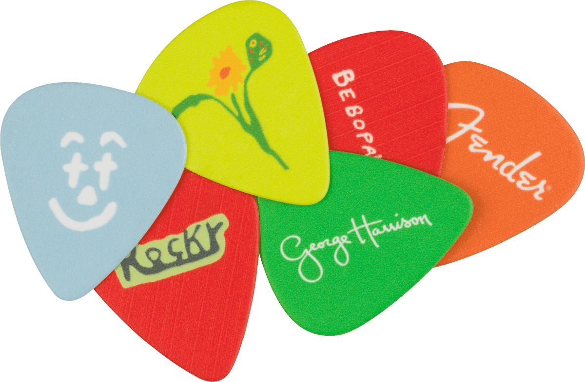 Pajuela Fender George Harrison Rocky X6 3