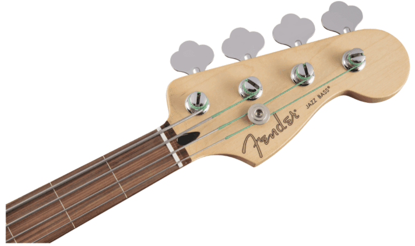 Bajo Electrico Fender Player Jazz Bass® sin trastes, diapasón de Pau Ferro, blanco polar0149933515 Fretless 3