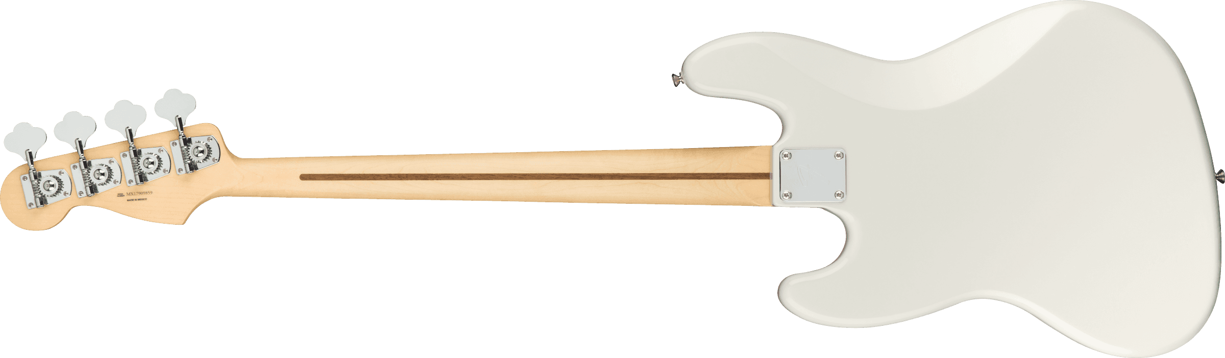 Bajo Electrico Fender Player Jazz Bass® sin trastes, diapasón de Pau Ferro, blanco polar0149933515 Fretless 6