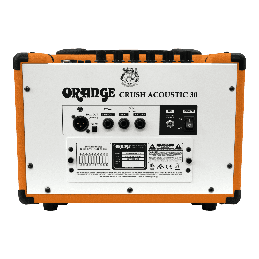 Amplificador Orange Acoustic 30 Para Guitarra Acústica 5