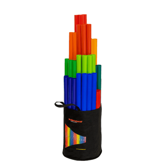 Estuche Boomwhackers Tubos Bwtb 3