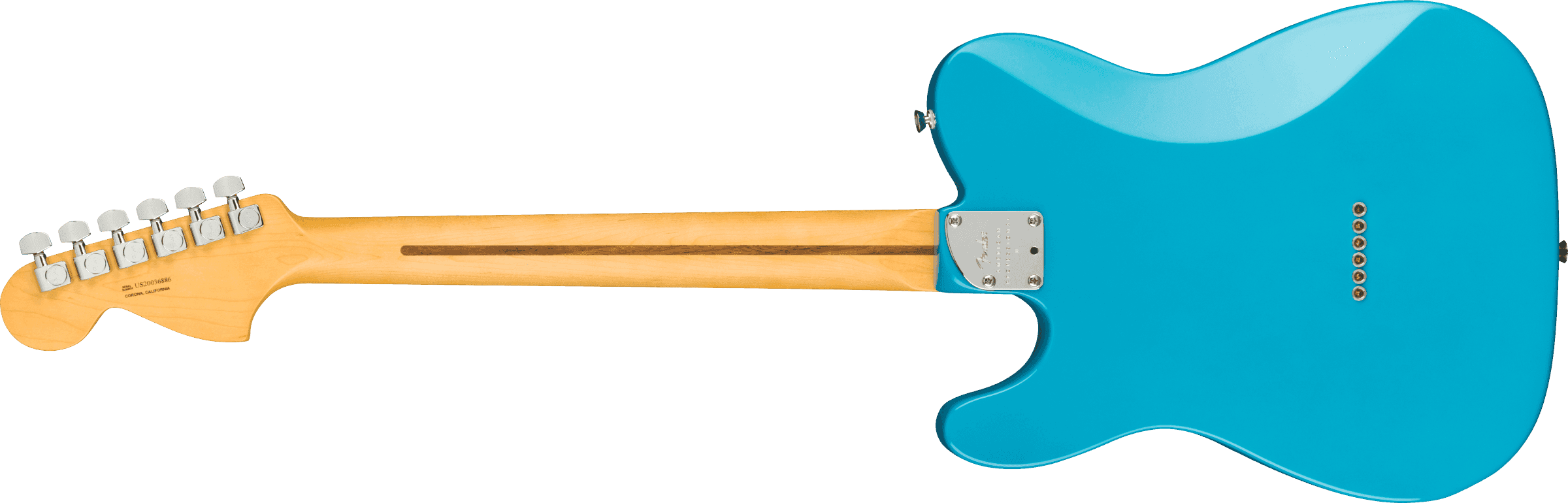 Guitarra Electrica Fender American Professional Ii Telecaster Deluxe, Azul Miami 113962719 3