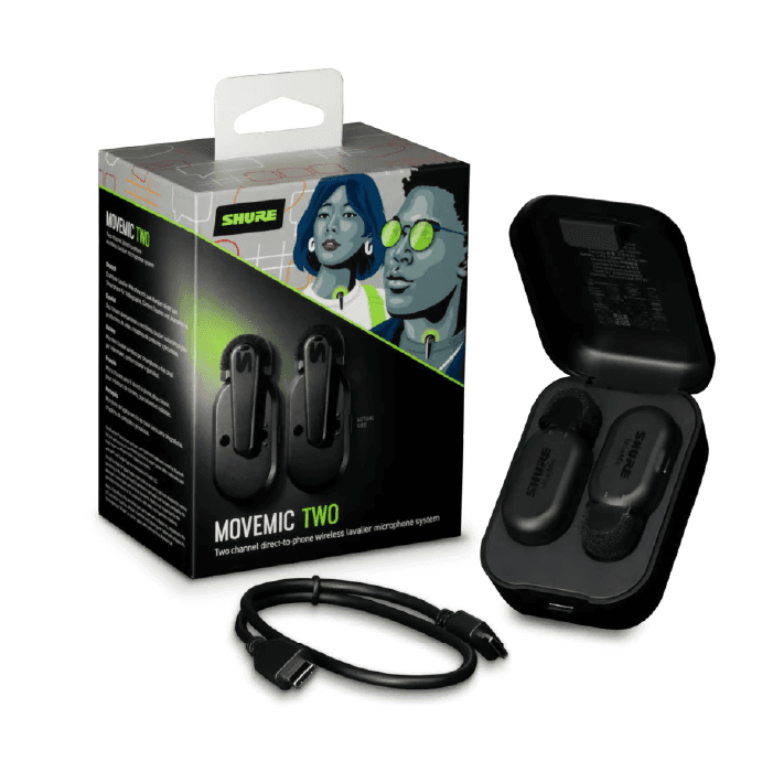 MICRÓFONOS INALÁMBRICOS CELULAR MV-TWO SHURE 4