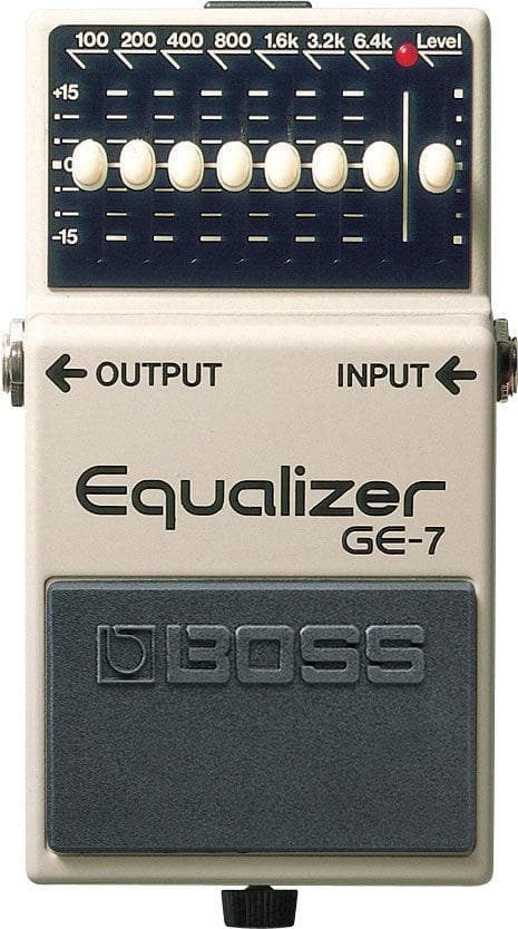 Pedal Boss Guitarra Electrica Ge-7 Equilizer 7 Band 2